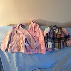 Old Navy Light Pink Kids Hoodie